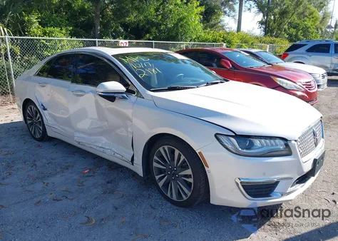 2018 Lincoln Mkz Hybrid Select из США, поврежденный, VIN 3LN6L5LU1JR622181